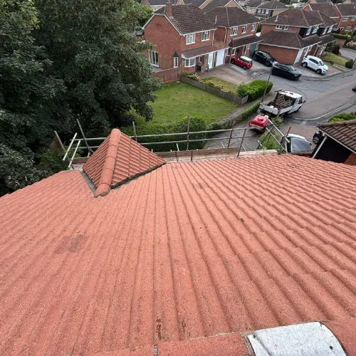 Recent roof project completed in Romford